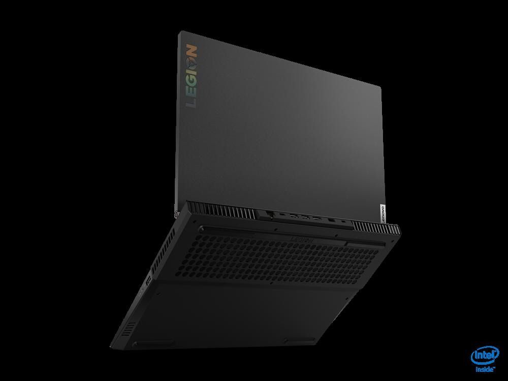 Laptop gaming Lenovo Legion 5 15IMH05H, procesor Intel Core i5-10300H, ecran 15.6 Full HD, 16GB DDR4, 512GB SSD, NVIDIA GeForce GTX 1660 Ti 6GB, FreeDOS, Phantom Black