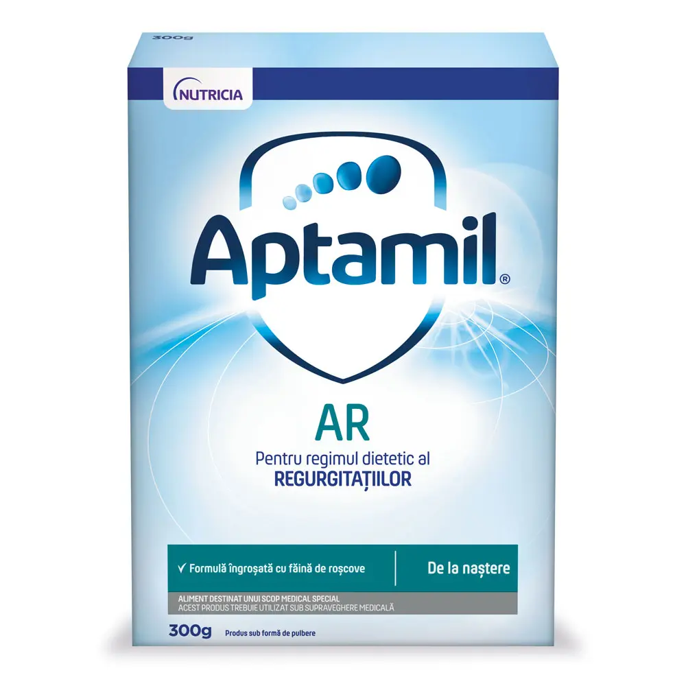 Lapte praf Aptamil AR, de la nastere, 300g