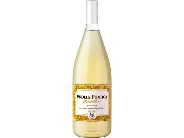 Vin alb Proles Pontica Muscat Ottonel demidulce 1.5L