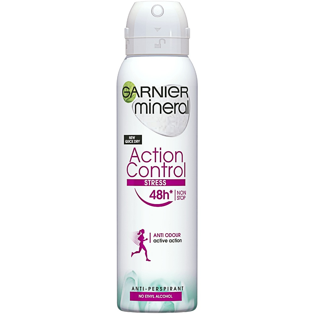 Deodorant antiperspirant spray pentru femei, Garnier Mineral Action Control, 150ml