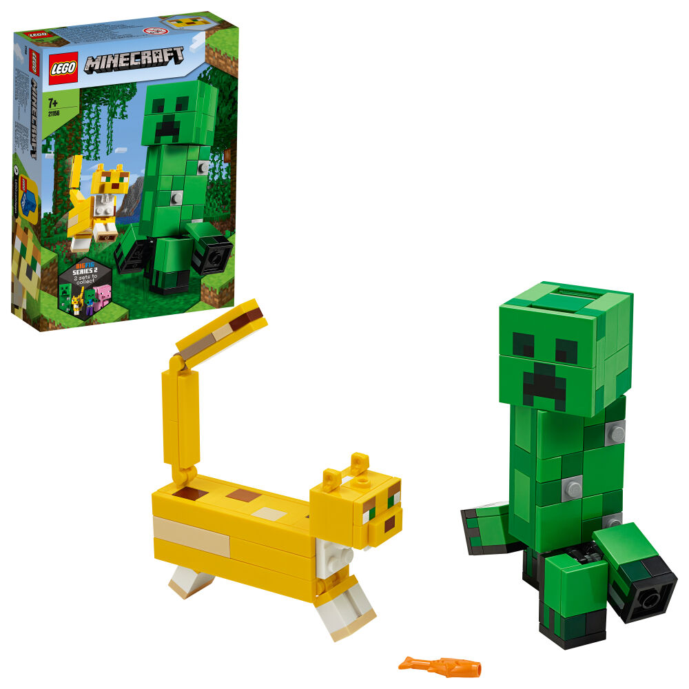 LEGO Minecraft Creeper Ocelot 21156