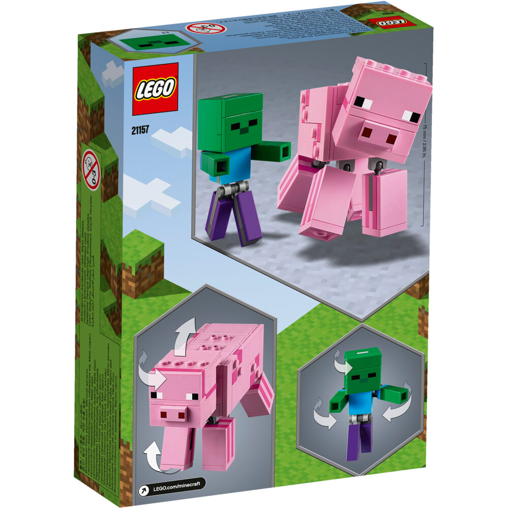 LEGO Minecraft BigFig Zombie 21157