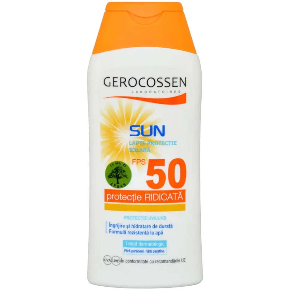 Lapte Gerocossen pentru protectie solara SPF50, 200 ml