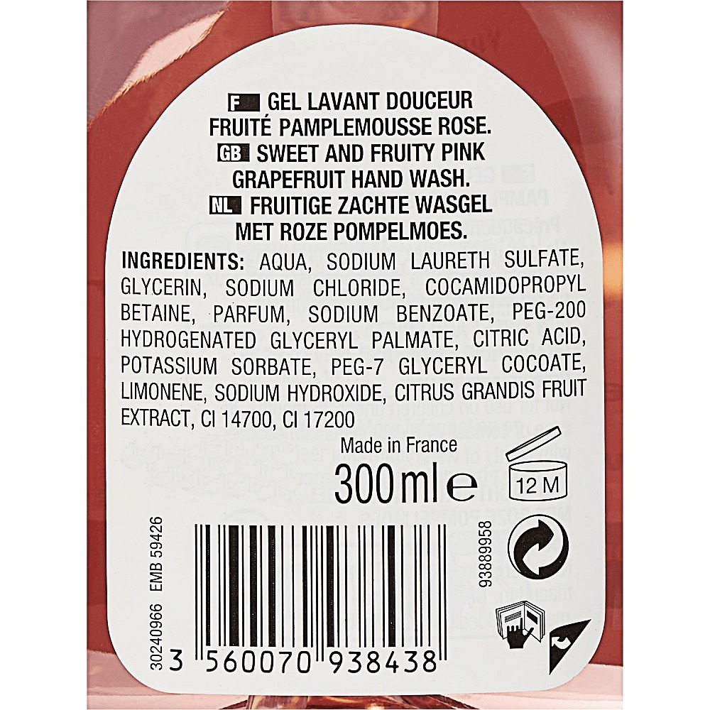 Sapun lichid, Les Cosmetiques, grapefruit, 300 ml