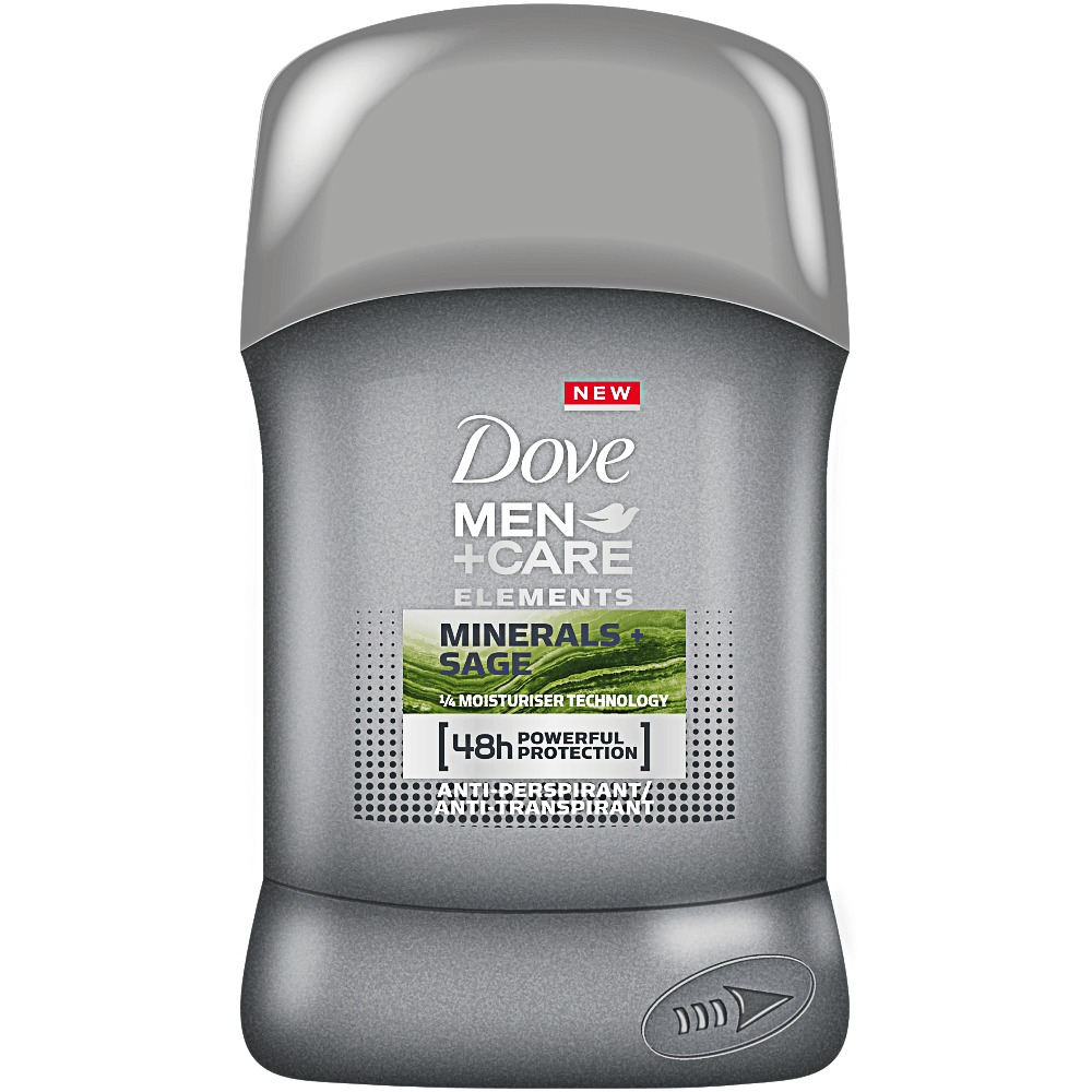 Deodorant antiperspirant stick Dove Men +Care Mineral & Sage, 50ml