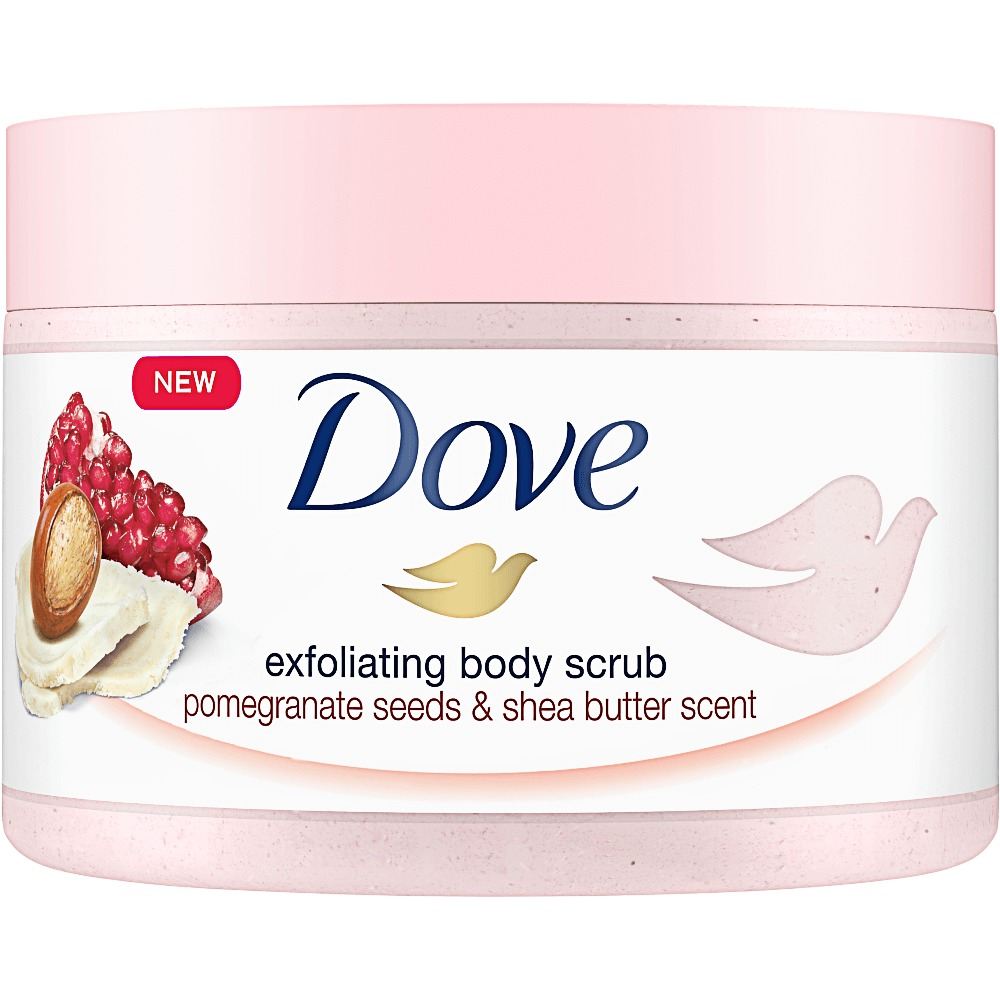 Crema exfolianta pentru corp Dove Pomegranate&Shea 225ml