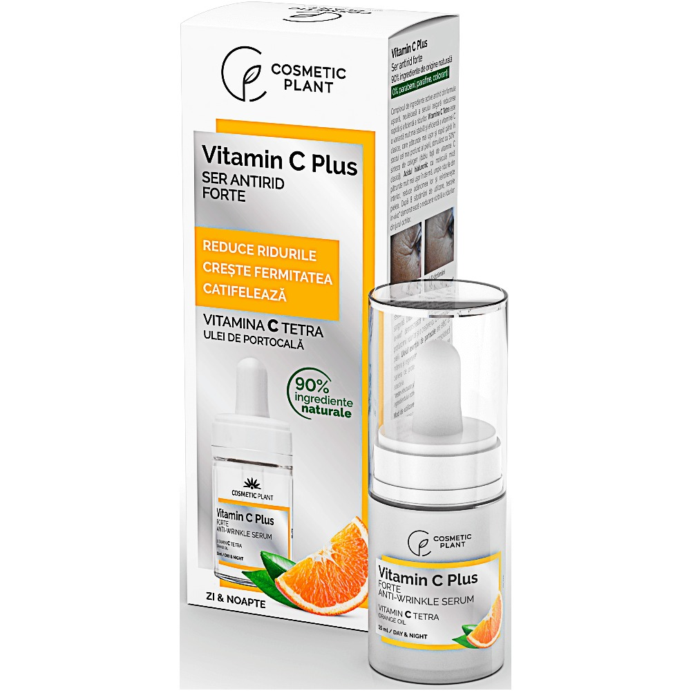 Ser antirid forte Vitamin C Plus Cosmetic Plant, 15ml