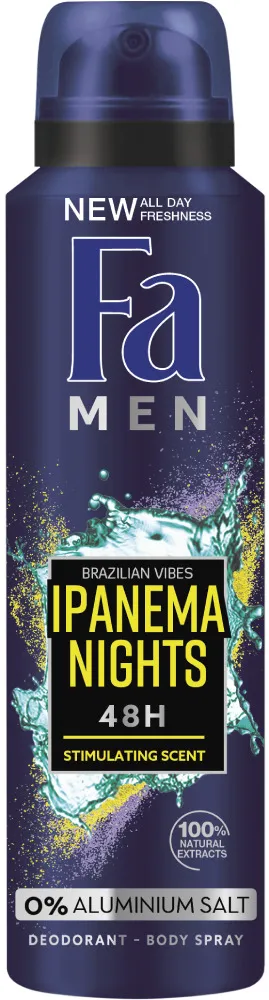 Deodorant spray Fa Men Ipanema Nights, 150 ML
