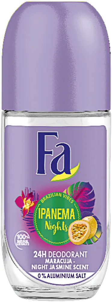 Deodorant Roll-On Fa Ipanema Nights, 50 ML