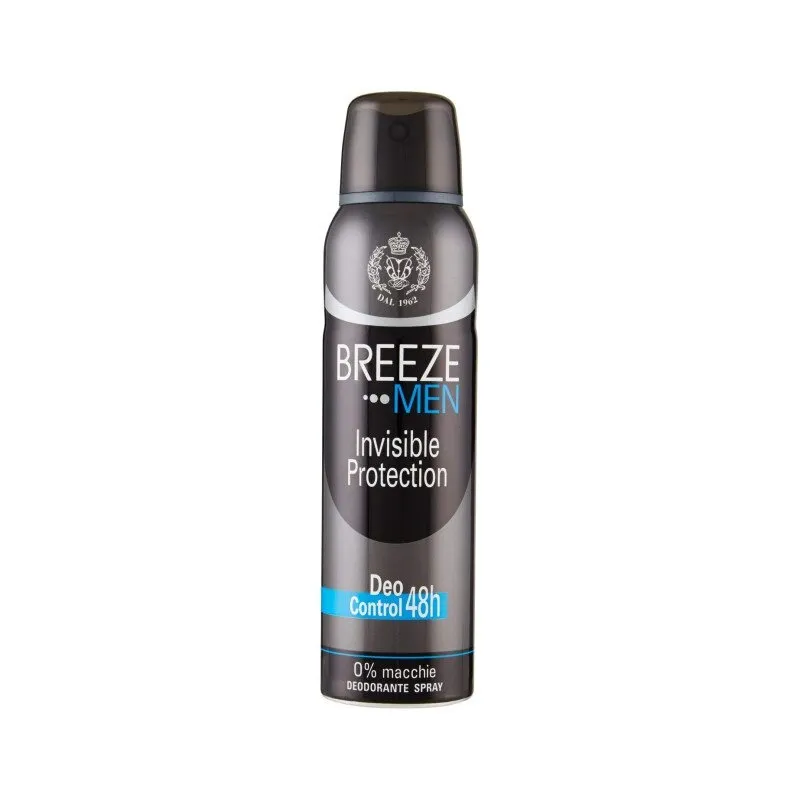 Deodorant Breeze Invisible Protection barbati, 150 ml