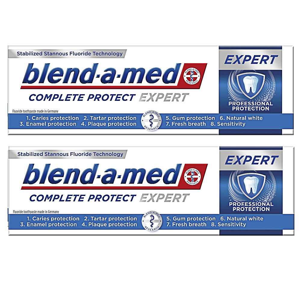 Pachet Promo: 2 x Pasta de dinti Blend-a-Med Complete Protect Expert, 75 ml