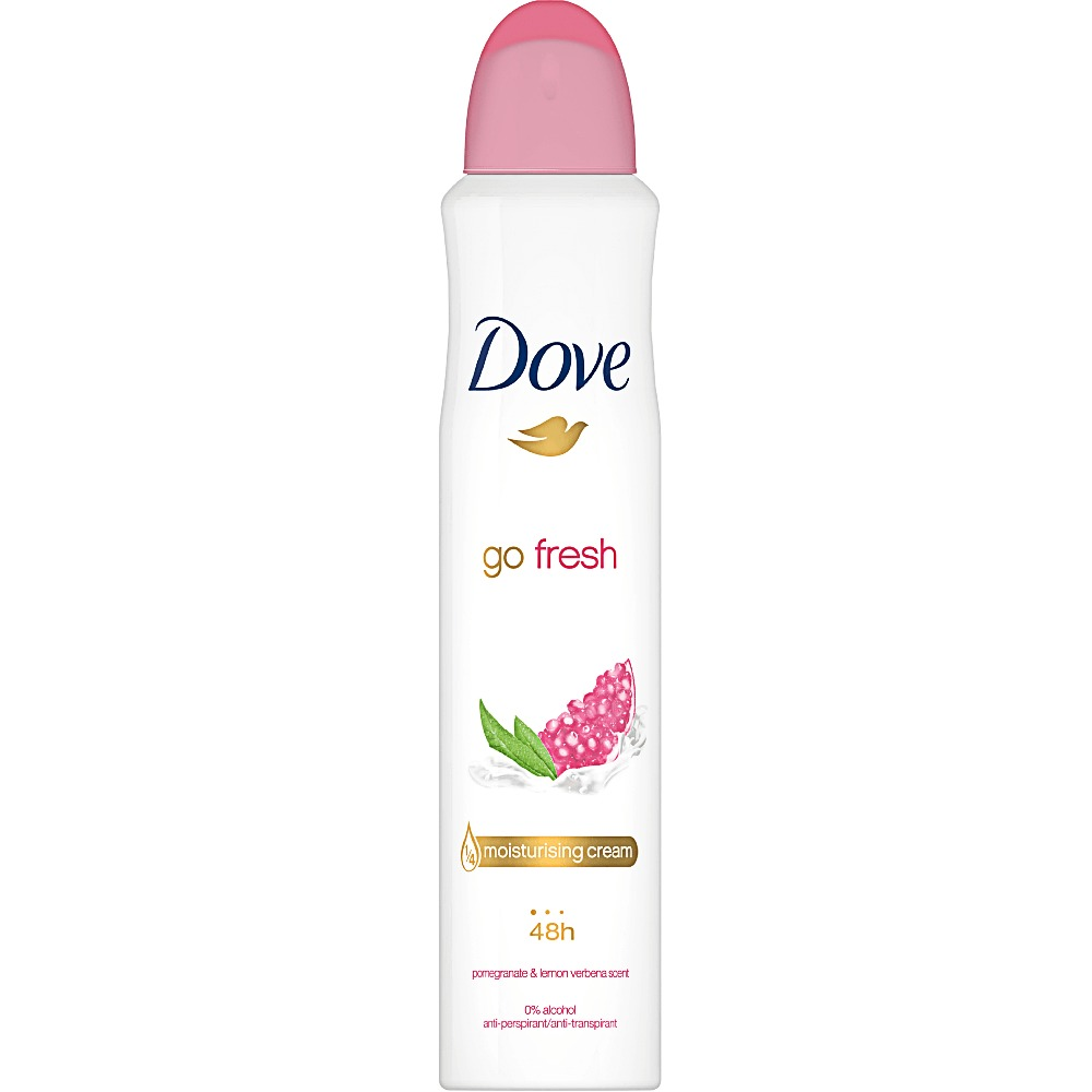 Deodorant antiperspirant spray Dove Pomegranate & Lemon, 200ml