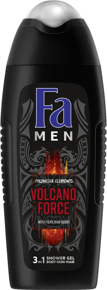 torture Governable bush Gel de dus 3in1 Fa Men Polynesia Elements Volcano Force, vegan, 400 ML |  Carrefour Romania