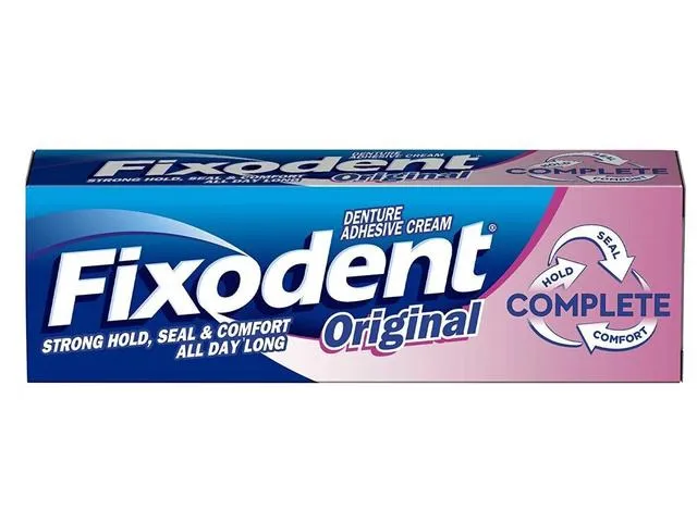 Crema adeziva Fixodent Complete Original pentru proteza dentara, 47g
