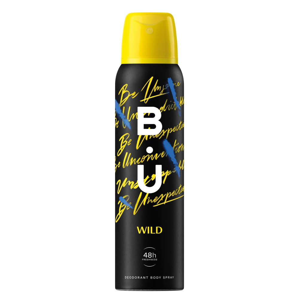 Deodorant spray BU Wild, Femei, 150 ml