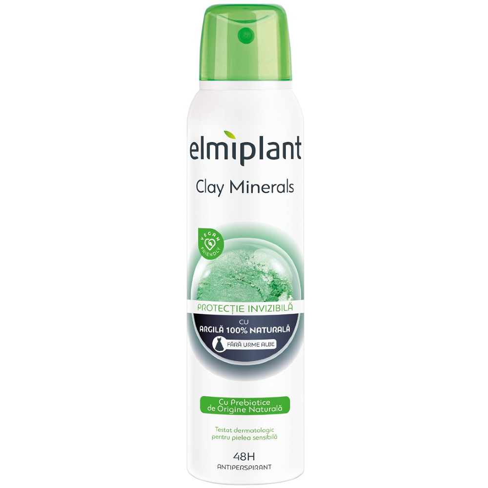 Deodorant antiperspirant spray Elmiplant Clay Minerals, 150 ml