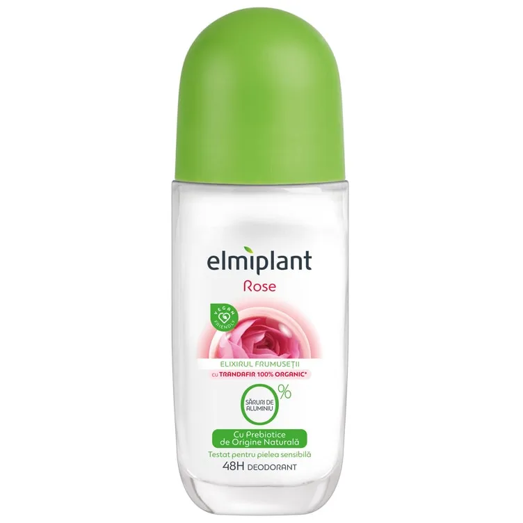 Deodorant antiperspirant roll-on Elmiplant Rose Elixir, 50 ml
