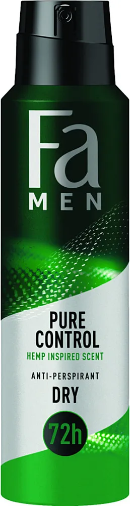 Deodorant spray antiperspirant Fa Men Pure Control, 150ML