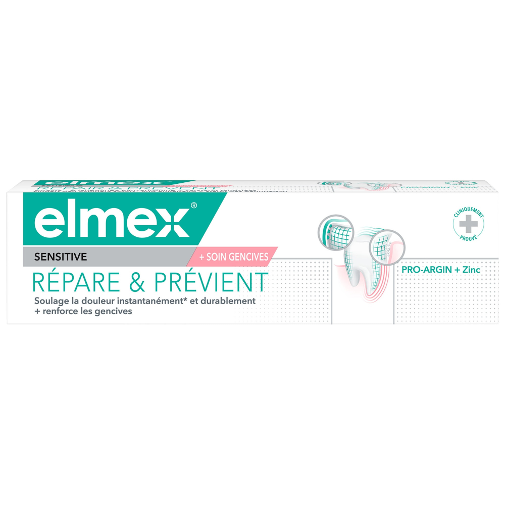 Pasta de dinti elmex Sensitive Repair & Prevent, pentru dinti sensibili, 75 ml