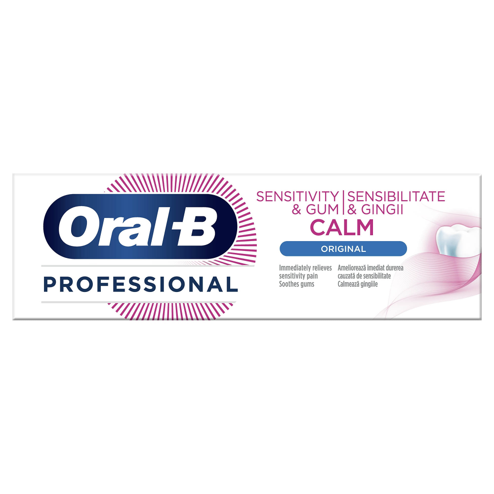 Pasta de dinti Oral-B Sensitivity & Gum Calm Original, 75 ml