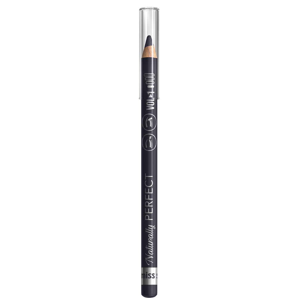 Creion de ochi Miss Sporty Naturally Perfect Vol. 1 004 Dark Gray multifunctional, 0.78 g