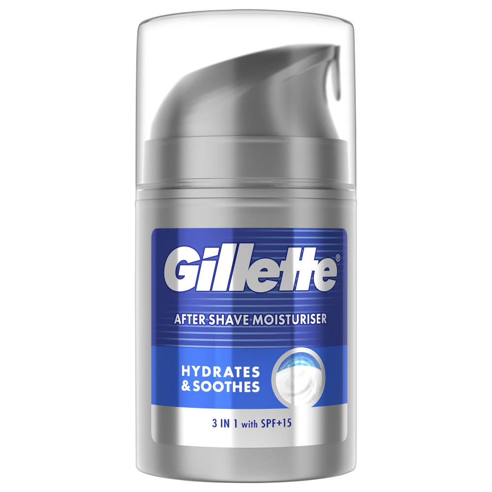 After Shave crema Gillette Hydrates&Soothes, 50 ml