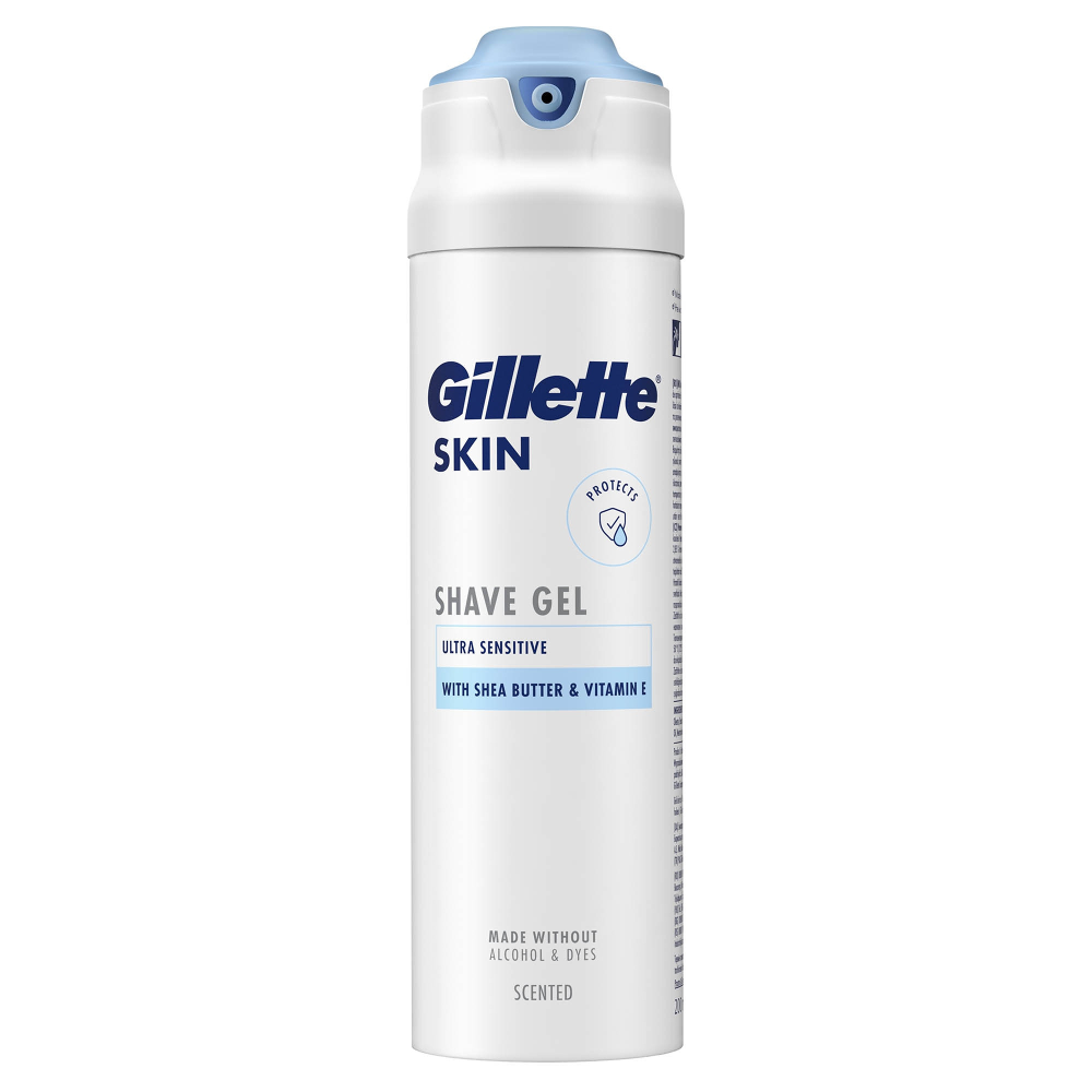 Gel de ras Gillette Skin Ultra Sensitive, 200 ml