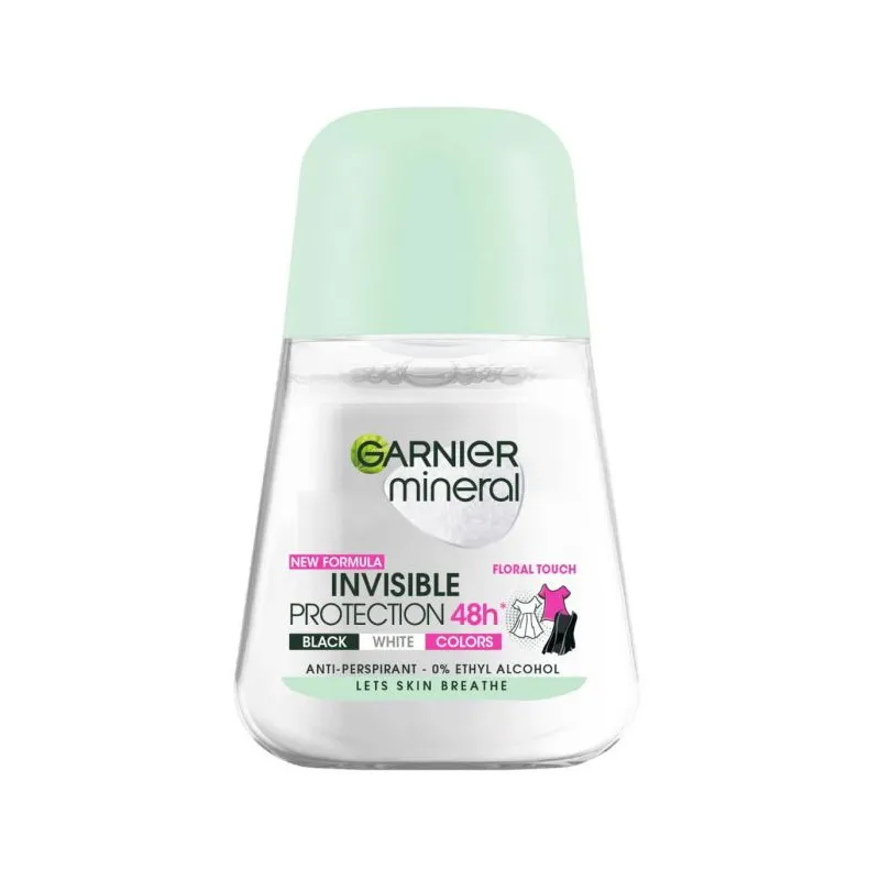 Deodorant roll-on Garnier Invisible Protection Floral Touch 48h 50ml