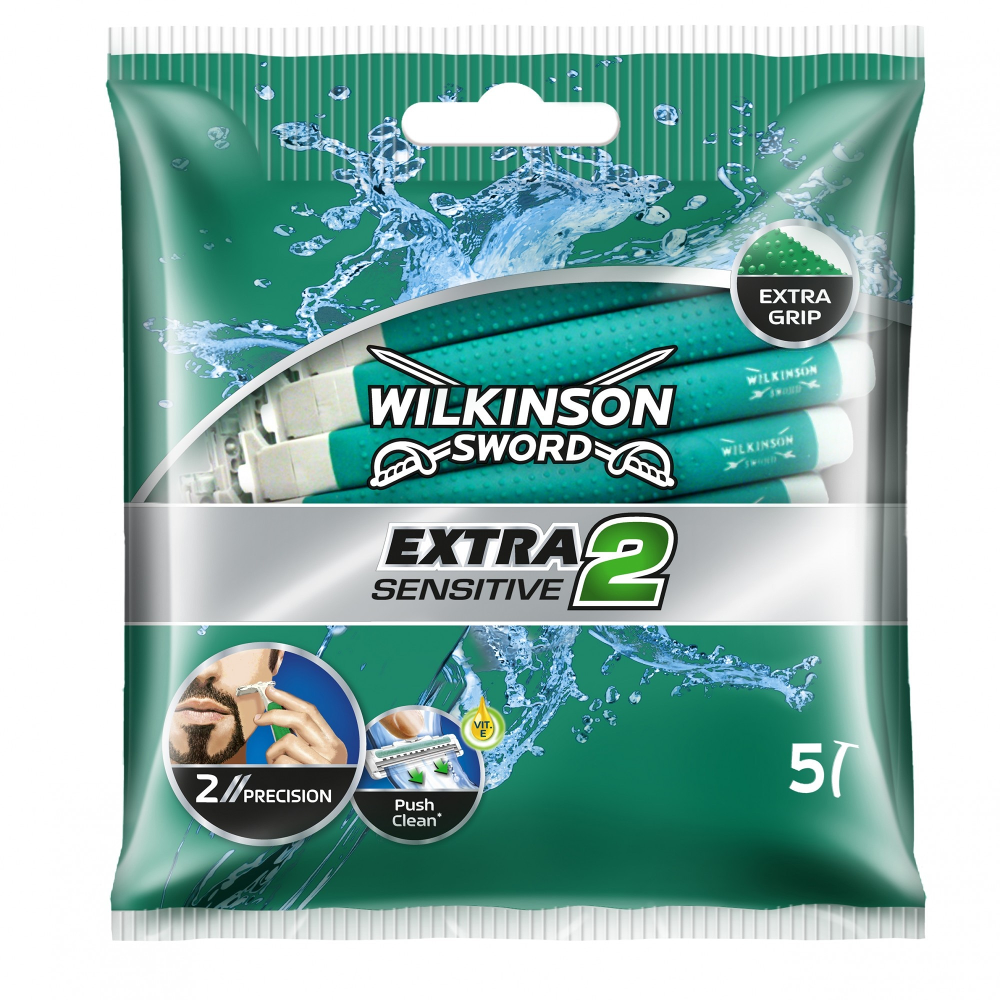 Aparat de ras Wilkinson Extra2 Sensitive, 5 bucati