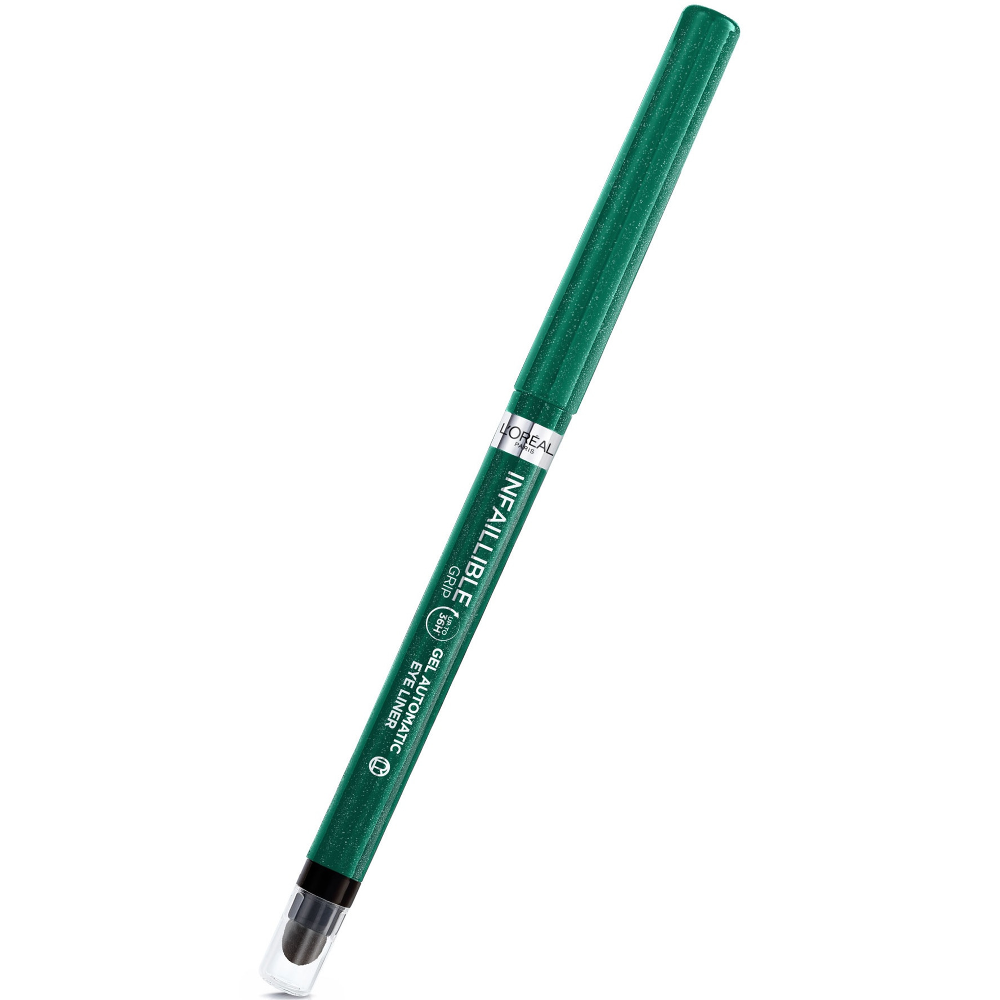Creion mecanic de ochi gel L'Oreal Paris Infaillible 36h Grip Emerald Green, 1.2g