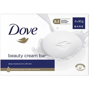 Sapun solid Dove, beauty cream bar, 4x90g