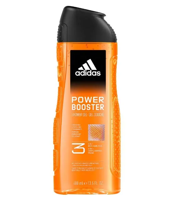Gel de dus Adidas Male Power Booster, 400 ml