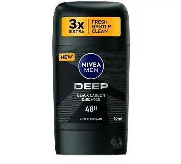 Deodorant stick Nivea Deep pentru barbati, 50ml