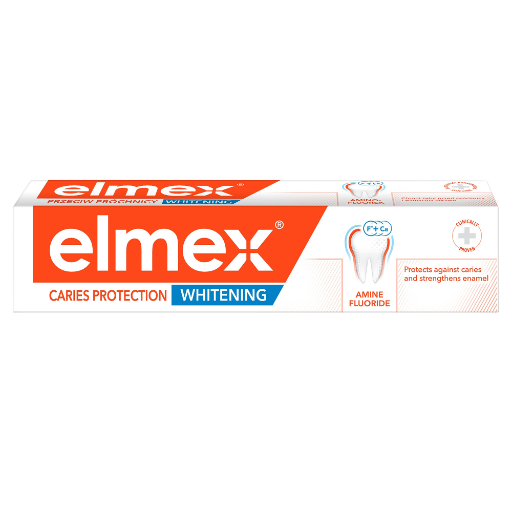 Pasta de dinti pentru protectie anticarie Elmex Anti Caries Whitening, 75 ml