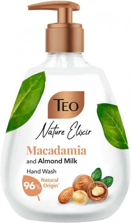 Sapun lichid Teo Macadamia and Almond Milk 300 ml