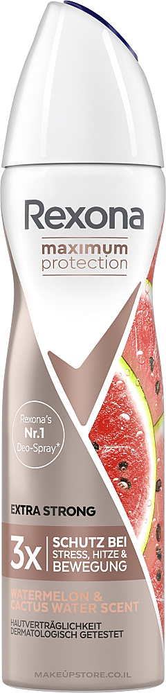 Deodorant spray antiperspirant Rexona Maximum Protection Watermelon & Cactus Water Scent 150 ml
