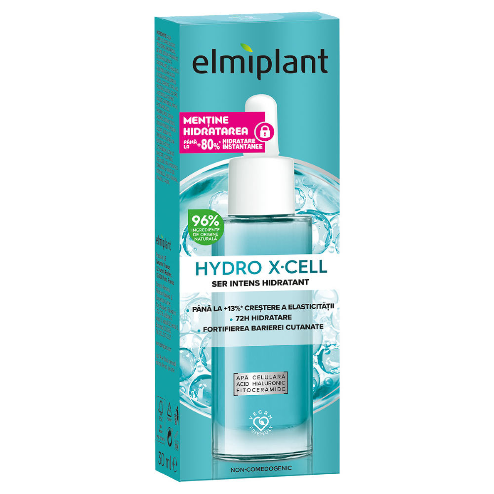 Ser pentru fata hidratant Elmiplant Hydro X-cell 30ml