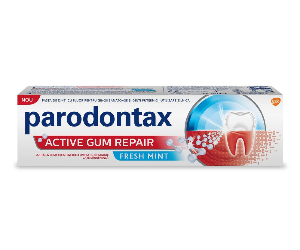 Pasta dinti Parodontax Active Gum Repair fresh mint, 75 ml