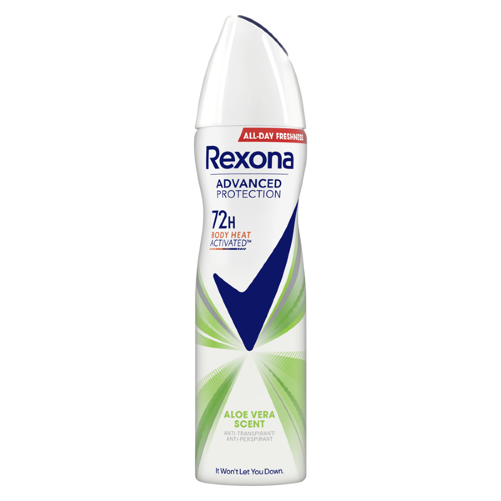 Deodorant spray Rexona Advanced Protection Aloe Vera Scent 150ml