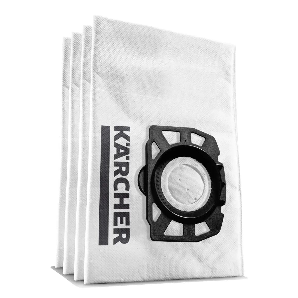 Set 4 saci filtranti Karcher din fleece compatibili cu aspiratoarele WD 2/3