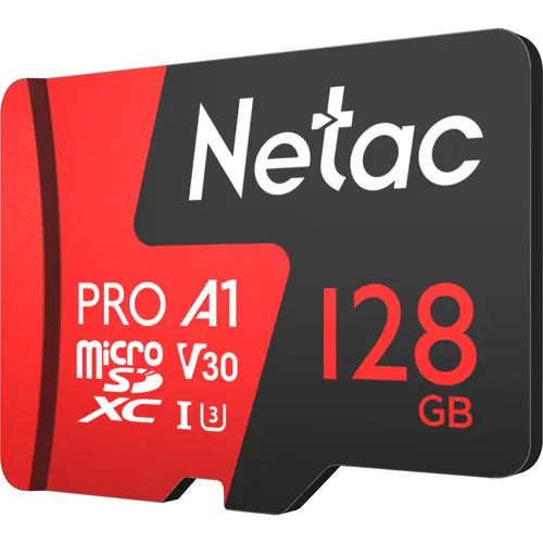 Card de memorie Netac, 128GB, microSDXC + Adaptor SD