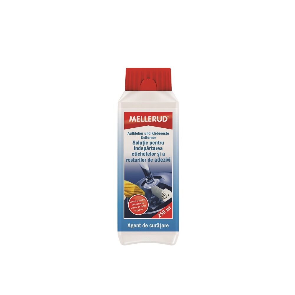 Solutie pentru indepartarea etichetelor si a resturilor de adezivi Mellerud, 250 ml