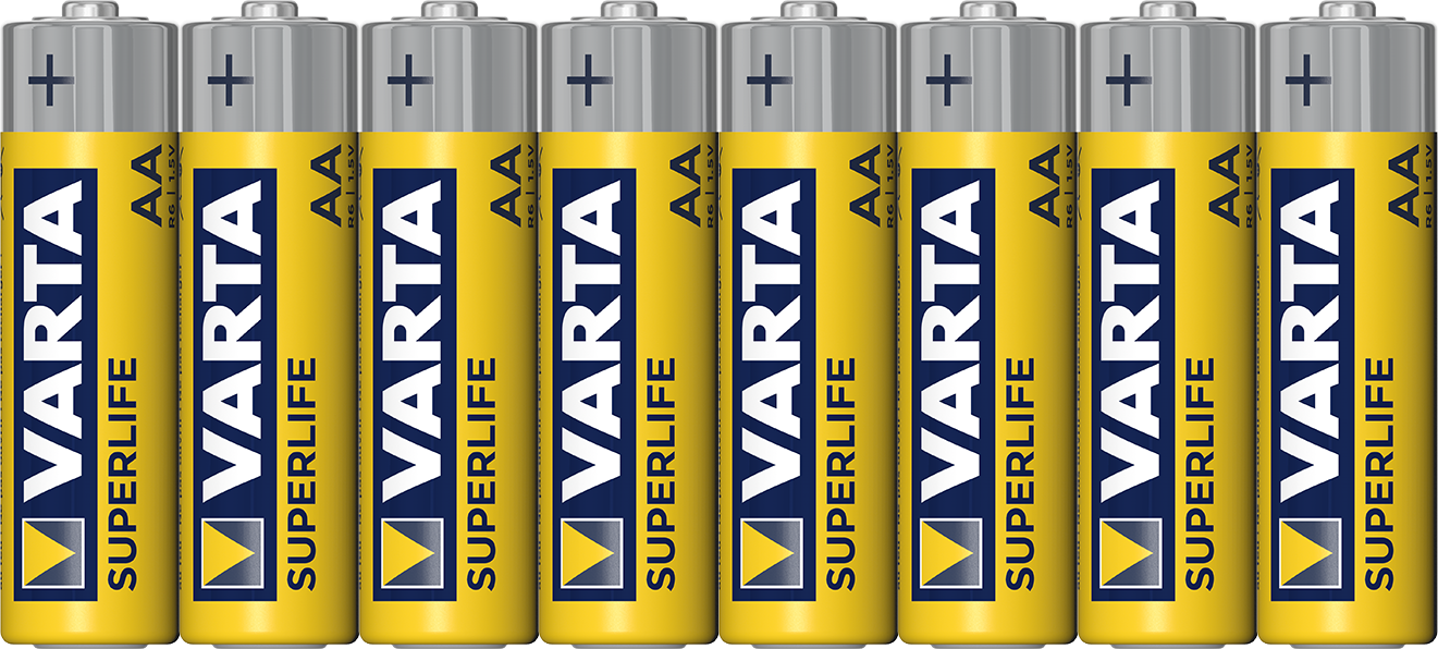 Set 8 baterii Varta Superlife AA