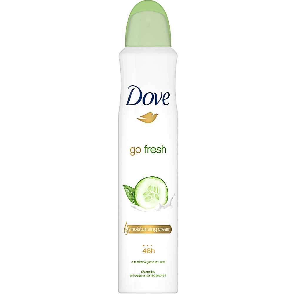 Deodorant antiperspirant spray Dove Fresh Touch, 200ml