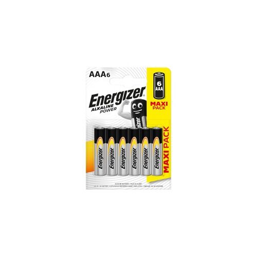 Set 6 baterii Energizer Alcaline Power R03/AAA