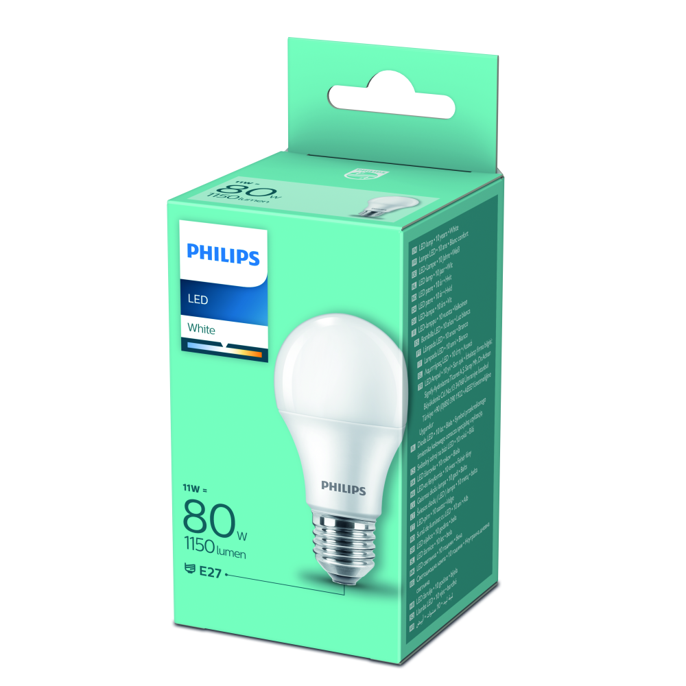 Bec led lumina alba neutra echivalent 80W E27 Philips