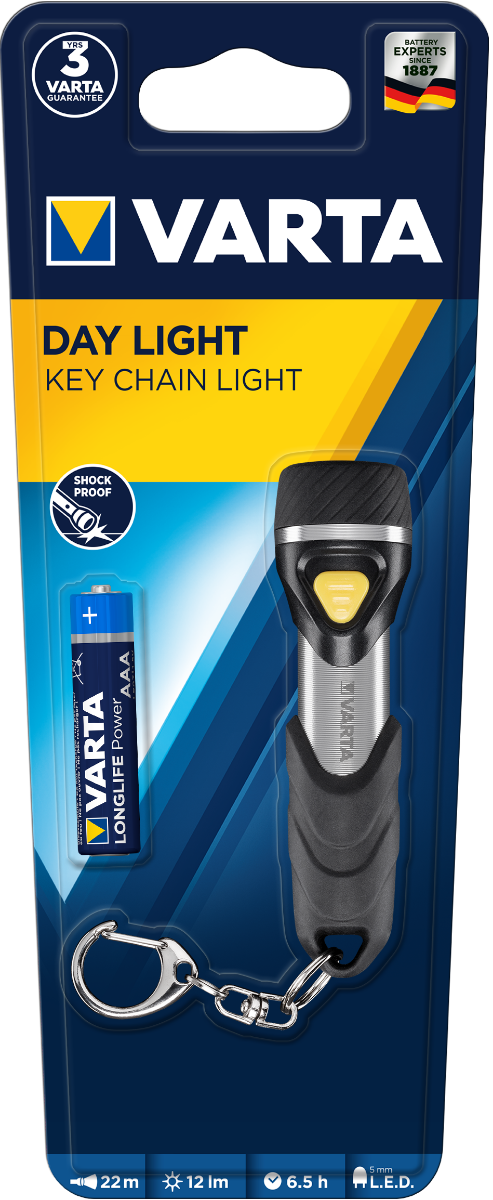 Lanterna Varta day light key chain