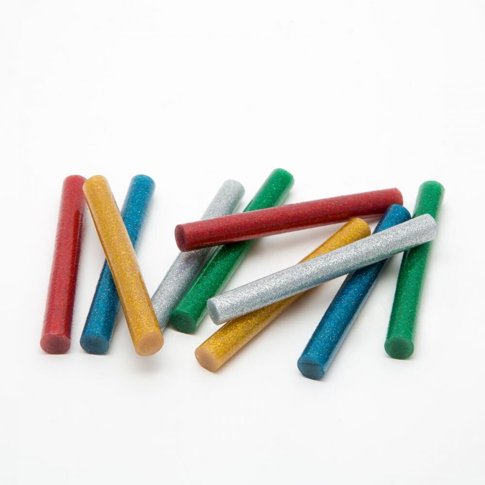 Baton termoadeziv Handy, 11 mm, Colorat, Glitter