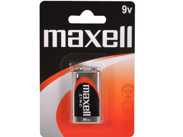 Baterie zinc Maxell 9V