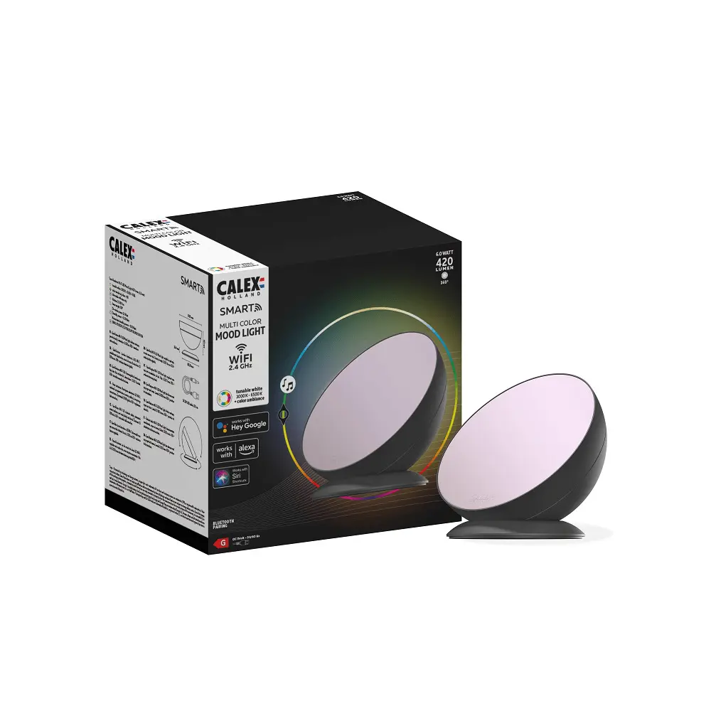 Reflector Smart Calex, 6 watt, 420 lumen, 3000-6500 K, Multicolor